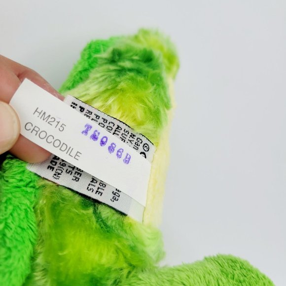 Ganz Webkinz Green Crocodile Stuffed Animal Plush No Code 12" Croc Zoo Animal - Picture 9 of 9